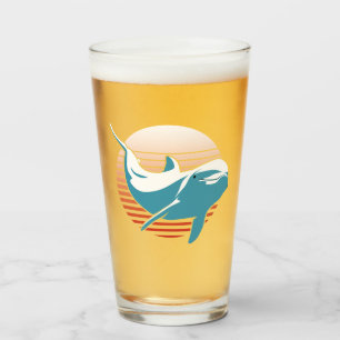 Copo De Pint Dolphin Vintage
