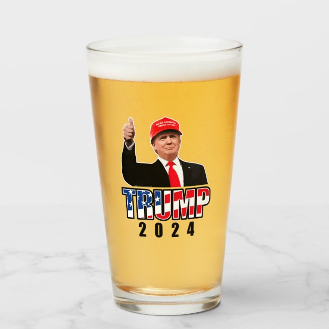 Copo De Pint Dom Donald Trump 2024 (Frente (Preenchido))