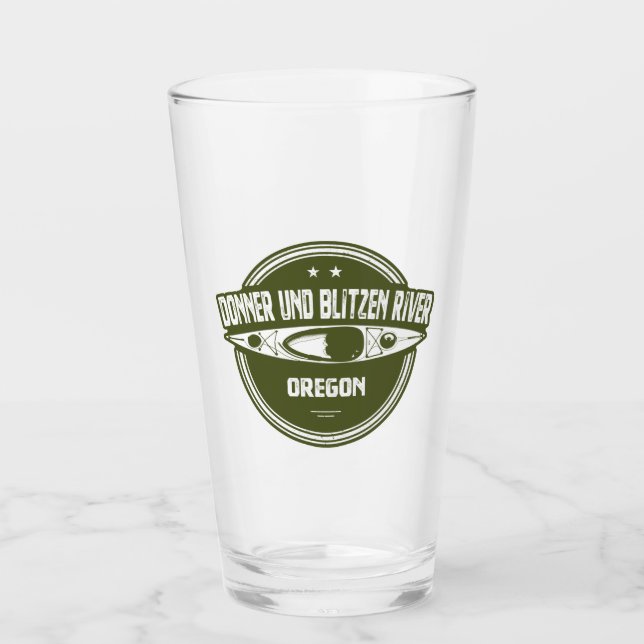 Copo De Pint Donner und Blitzen River Oregon Kayaking (Frente)