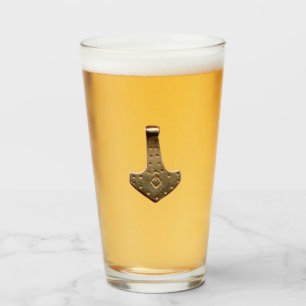 Copo De Pint Dourado Thor Hammer Collins tumbler