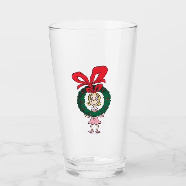 Copo De Pint Dr. Seuss | Cindy-Lou Quem - Coroa (Frente)