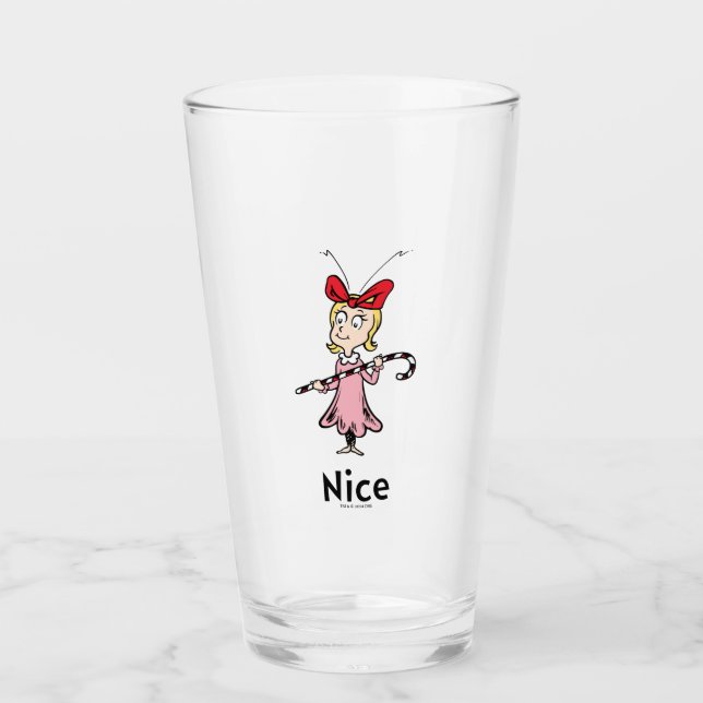 Copo De Pint Dr. Seuss | Cindy-Lou Quem é Simpática (Frente)
