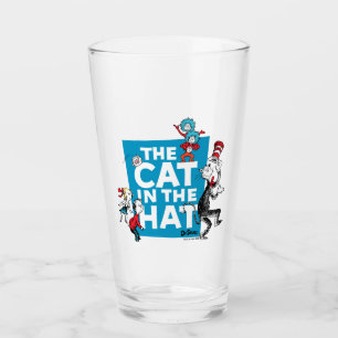 Copo De Pint Dr. Seuss Logotipo do Gato no Chapéu - Personage
