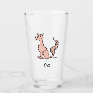 Copo De Pint Dr. Seuss Raposa Rosa