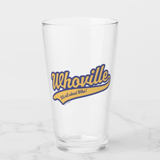 Copo De Pint Dr. Seuss | Whoville - É tudo sobre quem! (Frente)