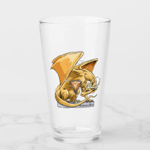 Copo De Pint Dragão Dourado Amarelo: Britstone Topaz, novembro