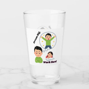 Copo De Pint Duro do Dream Big Work