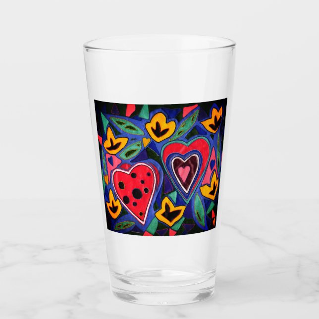 Copo De Pint É divertido estar apaixonado (Frente)