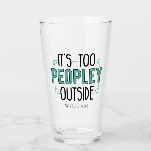 Copo De Pint É Muito Fora do Introdução (Frente)