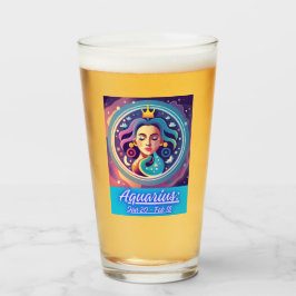 Copo De Pint É seu aniversário - Aquário: 20 de janeiro - 18 de