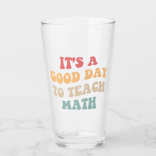 Copo De Pint É um bom dia para ensinar matemática II (Frente)