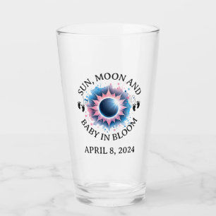 Copo De Pint Eclipse Solar Total 2024 Anúncio de Gravidez