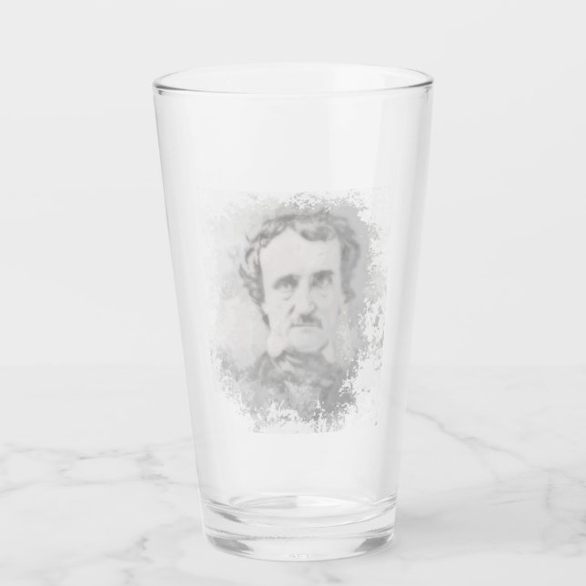 Copo De Pint Edgar Allan Poe Poeta O Raven (Frente)
