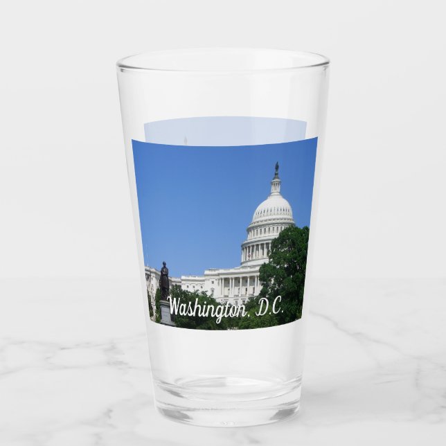 Copo De Pint Edifício do Capitólio em Washington DC (Frente)