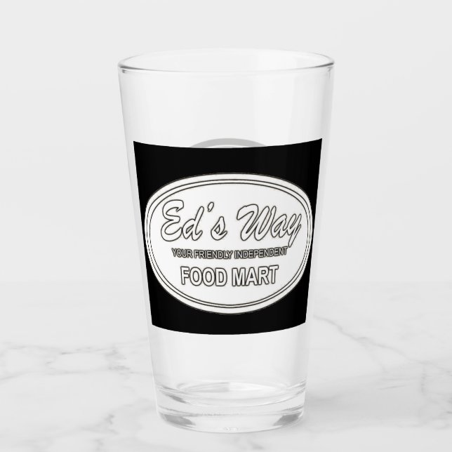Copo De Pint Ed's Way Glass Tumbler (Frente)
