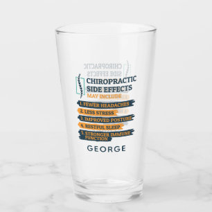 Copo De Pint Efeitos Colaterais da Quiropraxia Personalizados P
