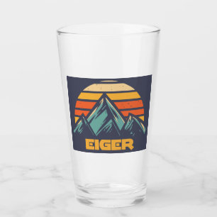 Copo De Pint Eiger Suíça Retro Turquesa