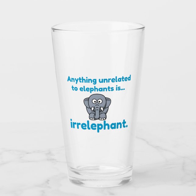 Copo De Pint Elefante irrelefante (Frente)