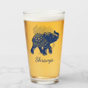 Copo De Pint Elefante Real Personalizado