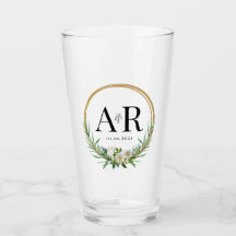 Elegante Tumbler para casamento e aniversário