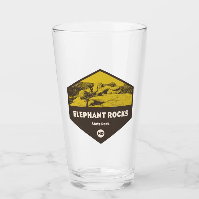 Copo De Pint Elephant Rocks State Park Missouri (Frente)