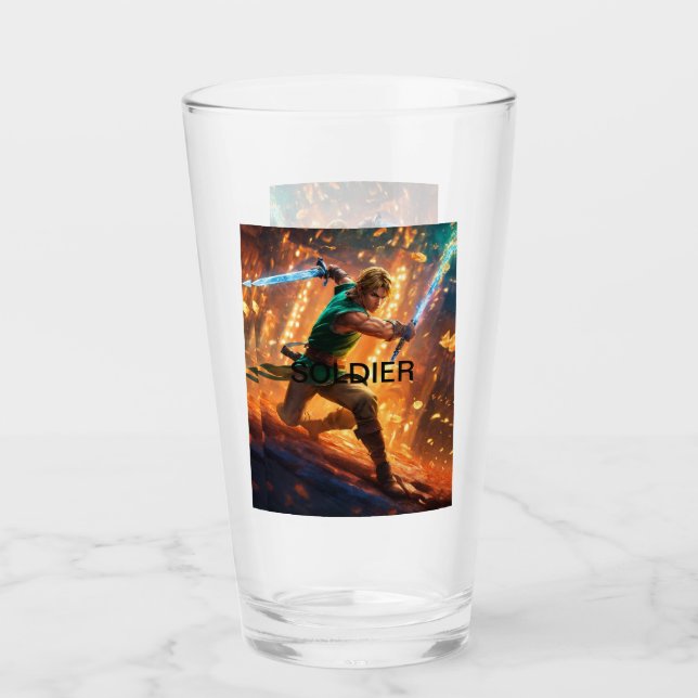 Copo De Pint Elite Soldier Glass Tumbler (Frente)