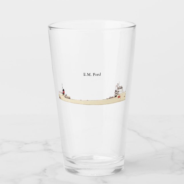 Copo De Pint EM Ford glass (Frente)