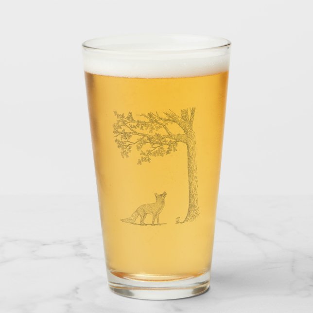 Copo De Pint Encontrei o esquilo (Frente (Preenchido))