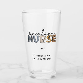 Copo De Pint Enfermeira de Oncologia Personalizada - Presentes 