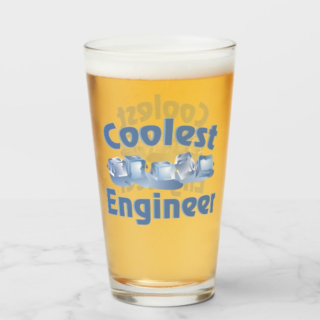 Copo De Pint Engenheiro Mais Legal Gelo (Frente (Preenchido))