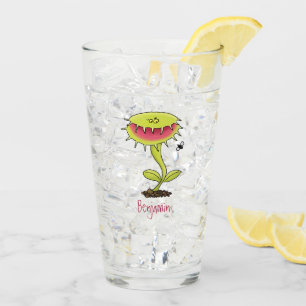 Copo De Pint Engraçado carnívoro Venus mosca cartoon