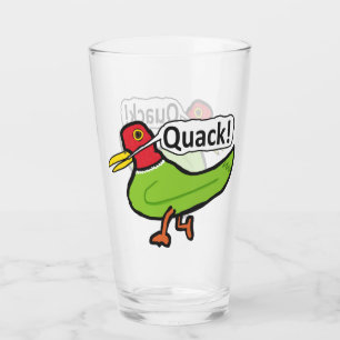 Copo De Pint Engraçado Duck Quacking