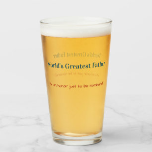 Copo De Pint Engraçado   Maior Pai do Mundo   DIA DE OS PAIS