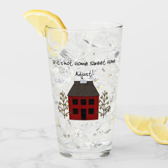 Copo De Pint Engraçado Não Chegar Em Casa Docinho (Gelo frontal)