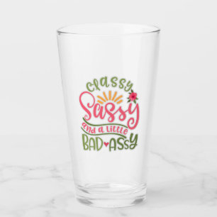 Copo De Pint Engraçado Sassy E Um Pouco Má Assy Sassy Fri