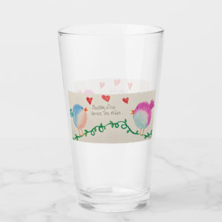 Copo De Pint Enviando Amor Através dos Miles