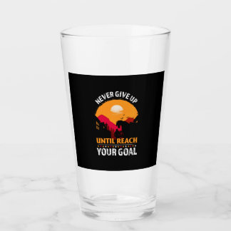 Copo De Pint Equestrian Gift | Never Give Up Until Reach