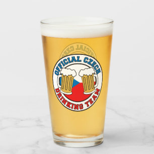 Copo De Pint Equipe checa oficial do bebendo