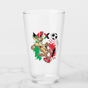 Copo De Pint Equipe do WILE E. COYOTE™ Gráfico de Futebol do Mé