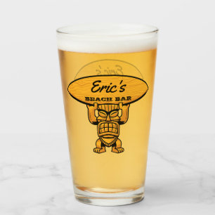 Copo De Pint Eric's Beach Bar Glass