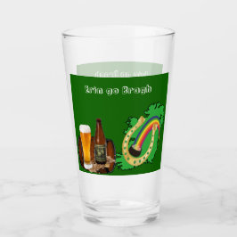 Copo De Pint Erin Go Bragh Saint Patrick's Day Irish Beer Glass