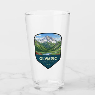 Copo De Pint Escudo do Parque Nacional Olímpico