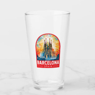 Copo De Pint Espanha de Barcelona La Sagrada Familia Viagem Art