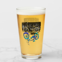 Copo De Pint Esporte de Bicicleta BMX Reflexão Colorida