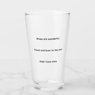 Copo De Pint Esposa