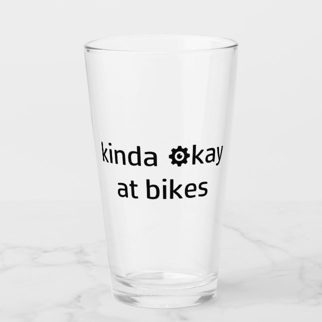 Copo De Pint Está Bem Na Bikes (Frente)