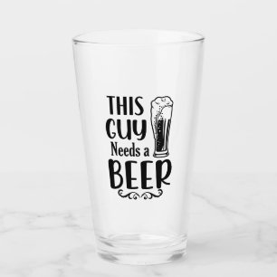 Copo De Pint Esta Cara precisa de uma cerveja!