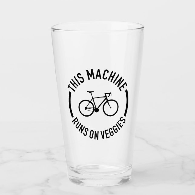 Copo De Pint Esta Máquina Funciona Na Bicicleta De Veggies (Frente)