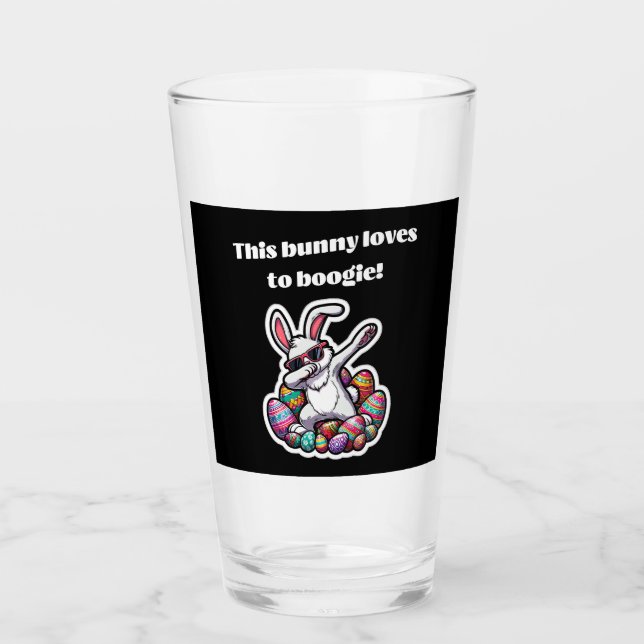 Copo De Pint Este coelhinho adora bisbilhotar! (Frente)