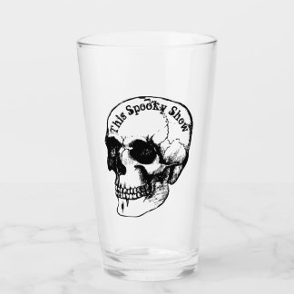 Copo De Pint Este Tumbler de Vidro do Spooky Show